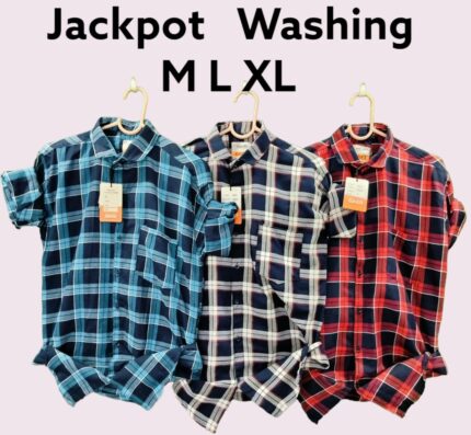 Full Sleeve  Checks Shirts , Wholesale Set 18pcs,Sku-Sw19