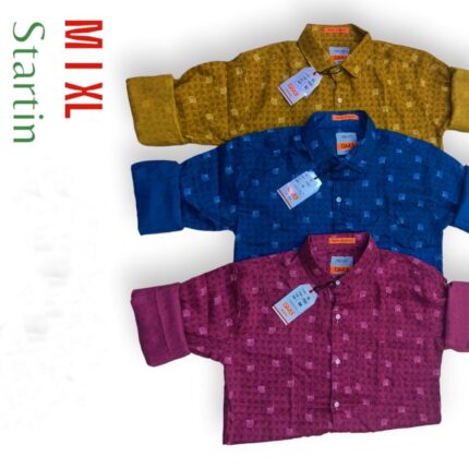 Full Sleeve Shirts , Wholesale Set 18pcs,Sku-Sw159