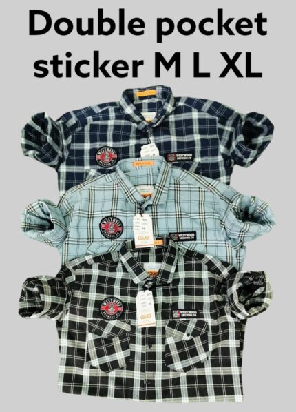 Full Sleeve  Checks Shirts , Wholesale Set 18pcs,Sku-Sw170